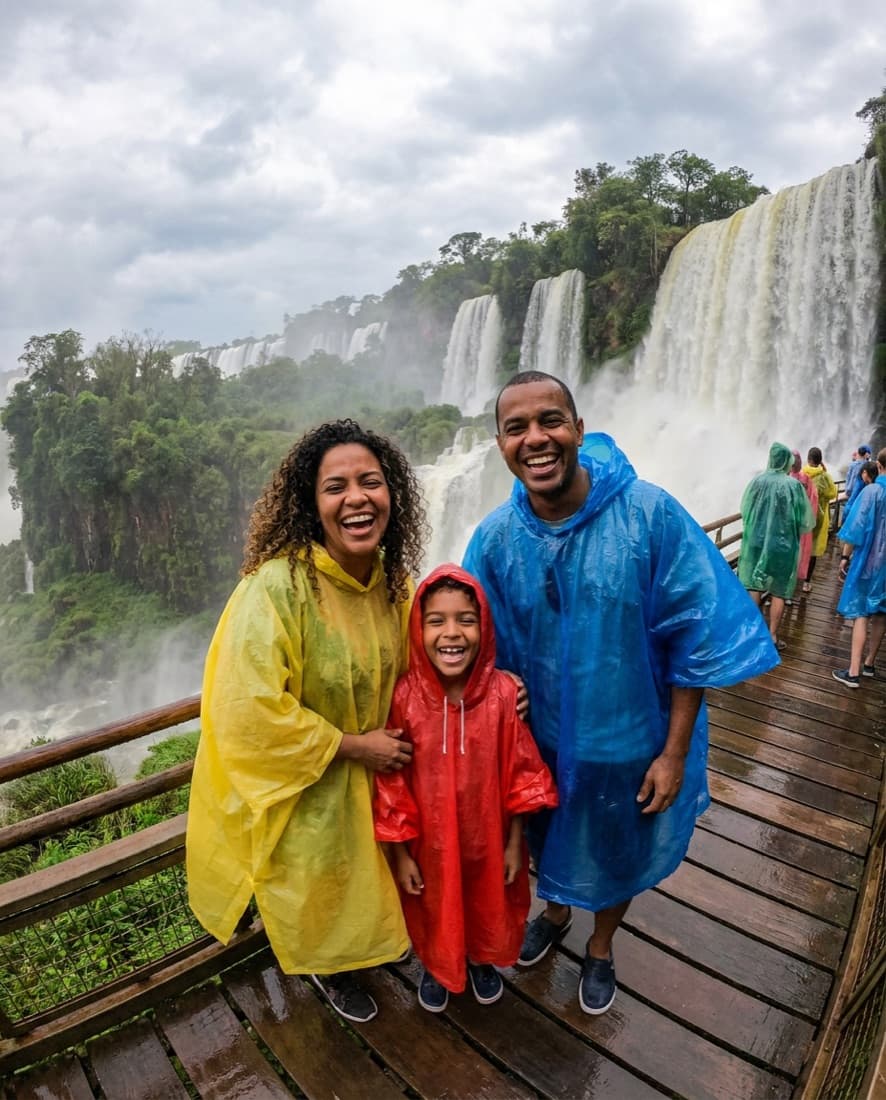 Foto ilustrativa de clientes em viagem